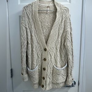 Free People Montana Cable Cardi